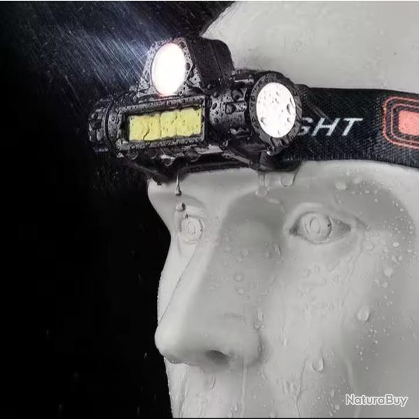 Lampe frontale tactique " SUPERBRIGHT"