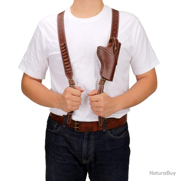 Tourbon-tui  bretelles en cuir fait  la main