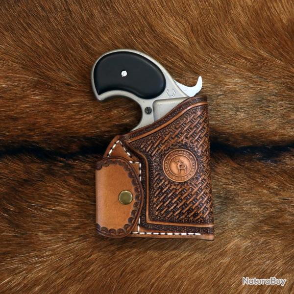 tui de taille pour pistolet de poing, adapt  22 Mag Mini Revolver