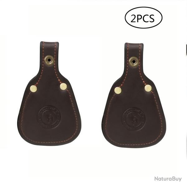 Coussinets de protection, garde en cuir vritable 2 pices