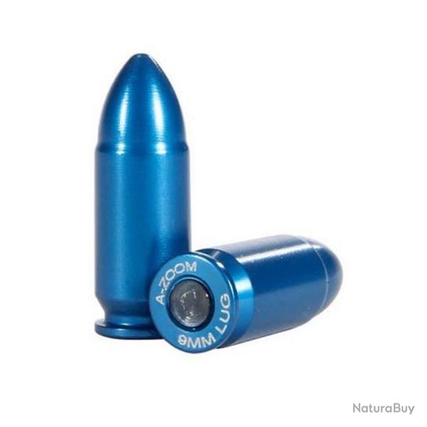 10 douilles amortisseur "Snap cap" cal. 9mm Para en aluminium - A-Zoom