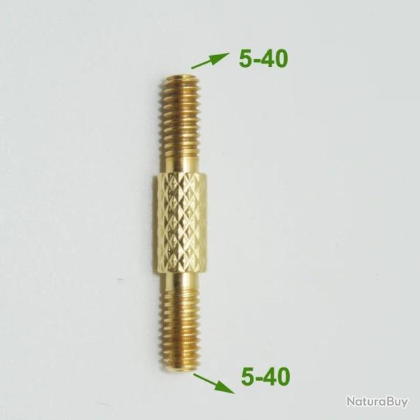 adaptateur double male pour baguette de nettoyage - 5-40 vers 5-40