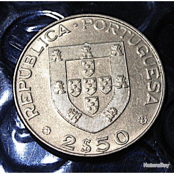Portugal piece de 2$5 1964  ttb+(r�publica portuguesa)