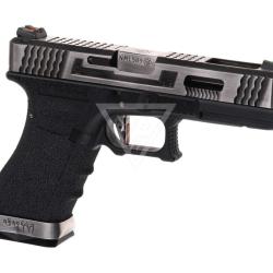 G-Force 17 SV Silver Barrel Metal Version GBB - WE