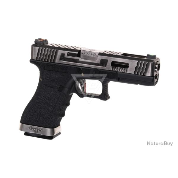 G-Force 17 SV Silver Barrel Metal Version GBB - WE