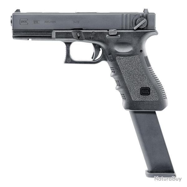 PIST GLOCK 18C BBS 6MM GAZ FULL AUTO -1J