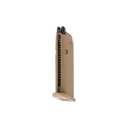 CHARGEUR 22 COUPS GLOCK 17 GEN5 FRENCH EDITION BBS 6MM GAZ 1J