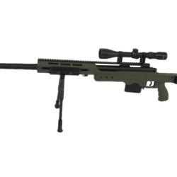 RIFLE WELL MB4411D AVEC LUNETTE ET BIPIED OD