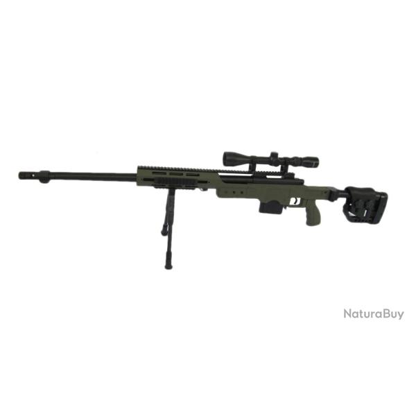 RIFLE WELL MB4411D AVEC LUNETTE ET BIPIED OD