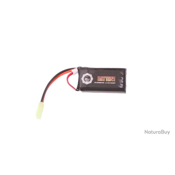 BATTERIE LIPO 7.4V 1500MAH 20C DUEL CODE