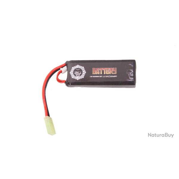 BATTERIE LIPO 7.4V 1600MAH 20C DUEL CODE