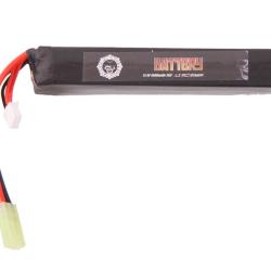 BATTERIE LIPO 11.1V 1500MAH 15C DUEL CODE
