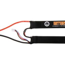 BATTERIE LIPO 7.4V 2000 MAH 15C DUEL CODE
