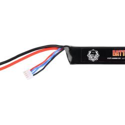 BATTERIE LIPO 11.1V 1100MAH 25C DUEL CODE