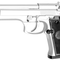 R&eacute;plique pistolet M92 gaz Noir GNB - R&eacute;plique - Silver