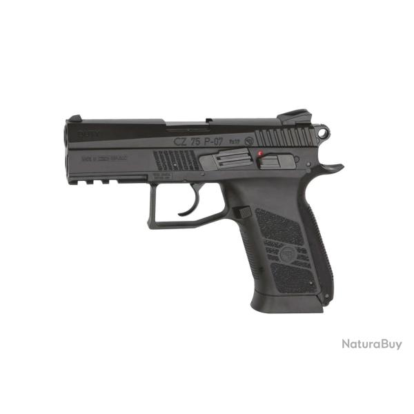 Rplique airsoft pistolet CZ75 P-07 Duty CO2 Noir - CZ