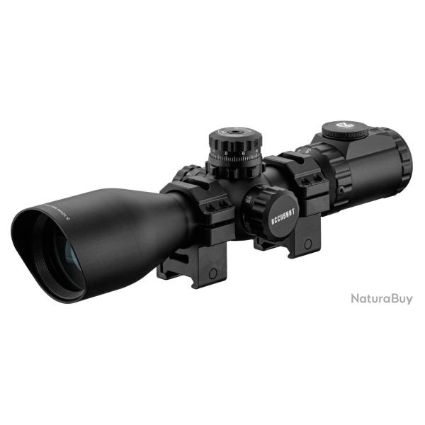 Lunette de tir compacte UTG Mildot illumin� 3-12 x 44 mm