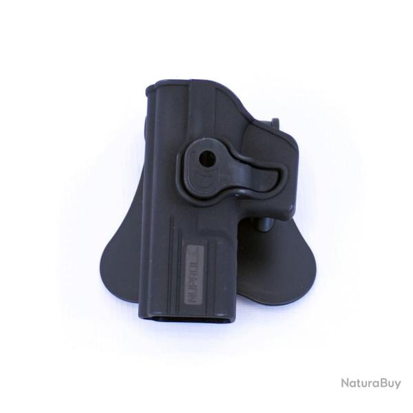 Holster rigide EU serie Nuprol - GAUCHER - Glock 17