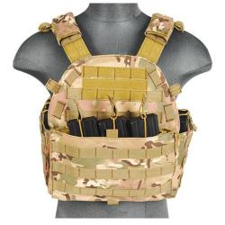 Veste Plate Carrier 1000D - Noir