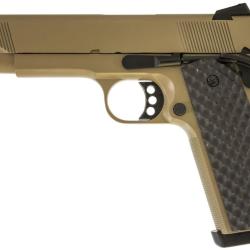 R&eacute;plique airsoft GBB 1911 MEU Raven full metal gaz tan 1,0 J - R&eacute;plique GBB 1911 MEU Raven full meta