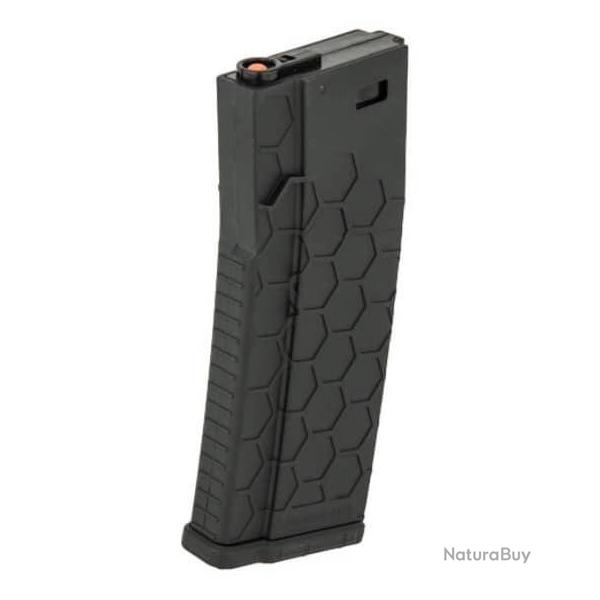 Chargeur AEG Mid-cap 120 coups Hexmag noir - Chargeur Noir 120 coups LT AEG HEXMAG