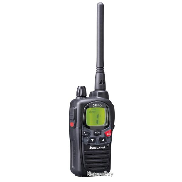 Talkie-Walkie Midland G9 PRO + oreillette - Talkie-walkie G9