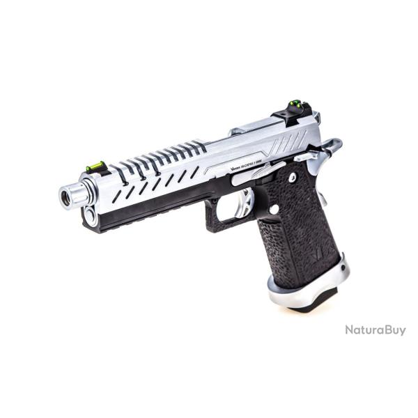 R�plique GBB gaz Hi-Capa 5.1 Noir / Chrome 1,0J