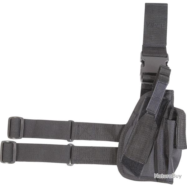Holster de cuisse droitier Viper Noir