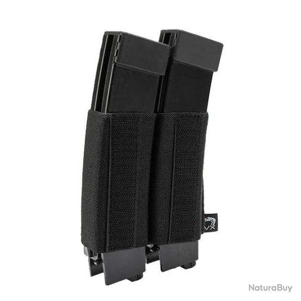 Porte chargeur double VX SMG Viper Noir