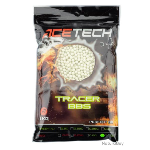 Billes Acetech Tracer 0.20g x 5000 vertes en sachet - ACETECH