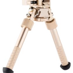 Bipied RIS tactique en m&eacute;tal sur rotule Bronze