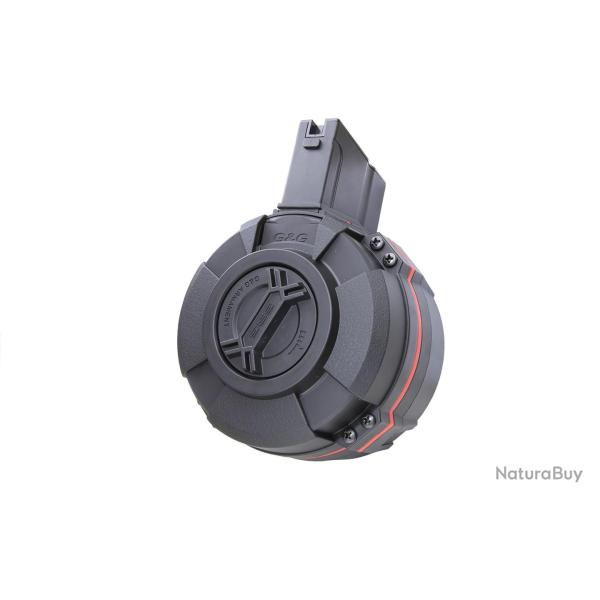 Chargeur drum manuel Type 64 2400 coups - G&G