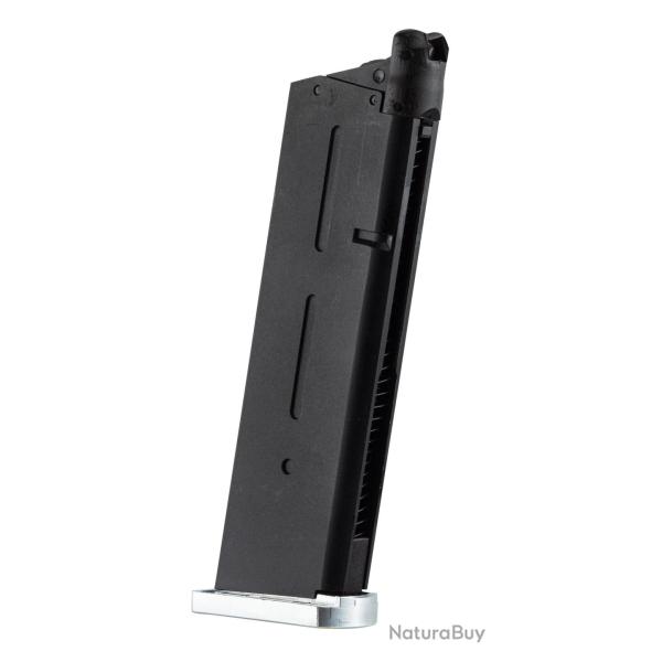 Chargeur VORSK 1911 MEU / VX-9 / VP-X Gaz noir ou chrome - Chargeur VX-9 25 coups Chrome