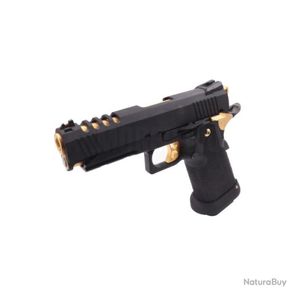 R�plique Hi-Capa 4.3 HX2711 full gaz GBB noir et or