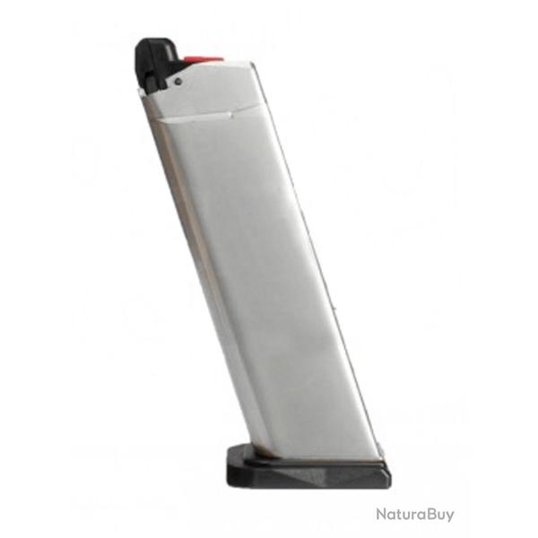 Chargeur GBB VX Series Silver GAZ - Chargeur GBB VX Series silver GAZ
