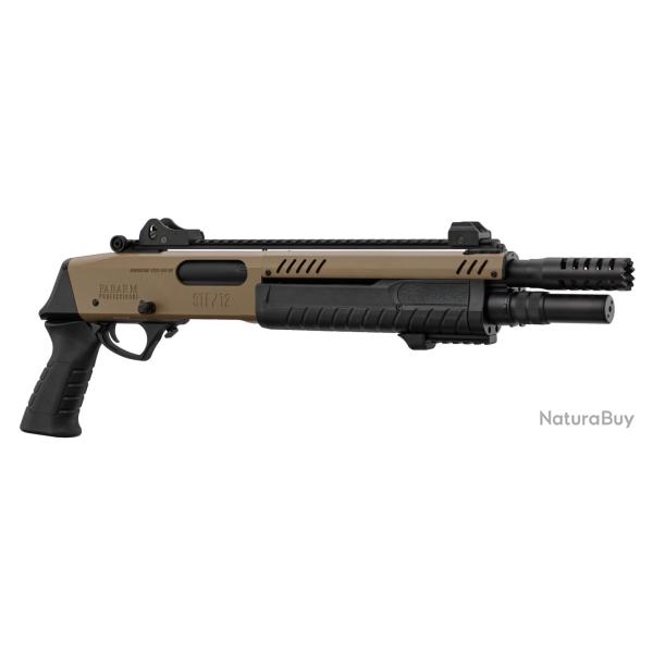 R�plique fusil � pompe FABARM STF12 Short Tan Gaz