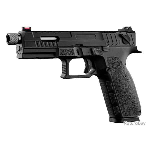 R�plique airsoft KJ Works KP-13 full auto gaz metal slide - KJ Works KP-13 Full auto - Noir