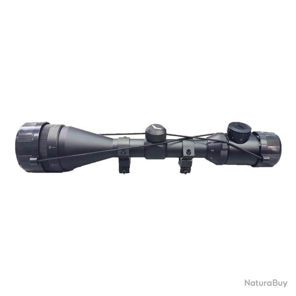 LUNETTE DE VUE TACTIQUE JS-ZOOM 3X-9X OBJECTIF 50 mm