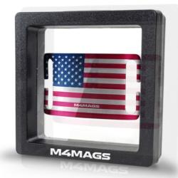DRAPEAU USA METAL GILET CHARMS FLAG USA