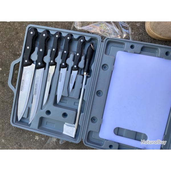 Set couteaux cuisine