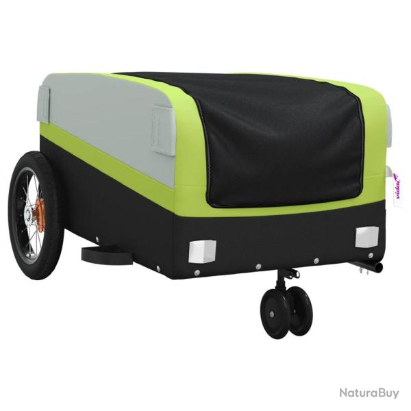 Remorque chariot transport de v�lo 30 kg fer vert 02_0044096