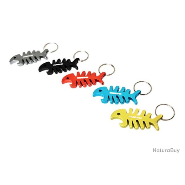 Porte-Cl�s D�capsuleur Munkees "SQUELETTE POISSON" - Multicolor