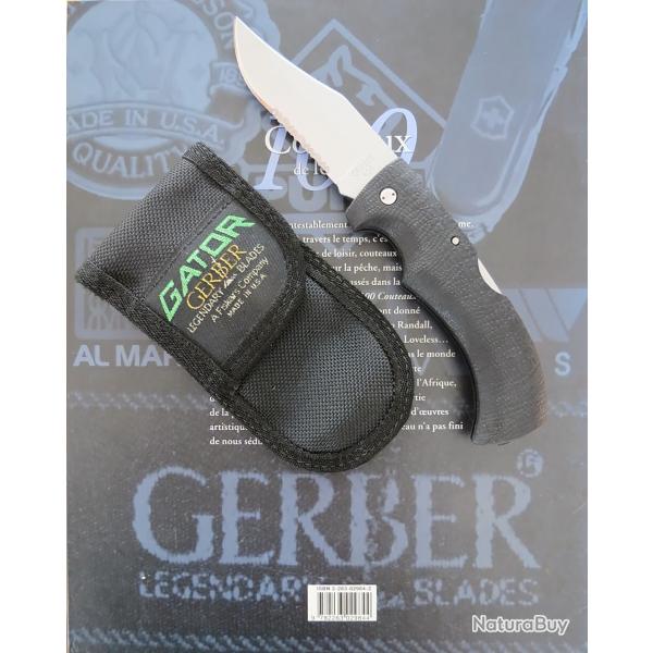 * Couteau pliant GERBER " GATOR 650" ann�es 90 *