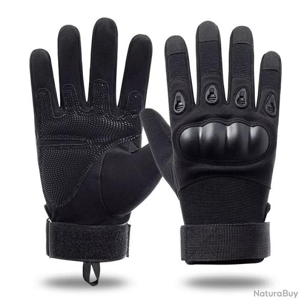 Gants tactiques noirs - LIVRAISON GRATUITE