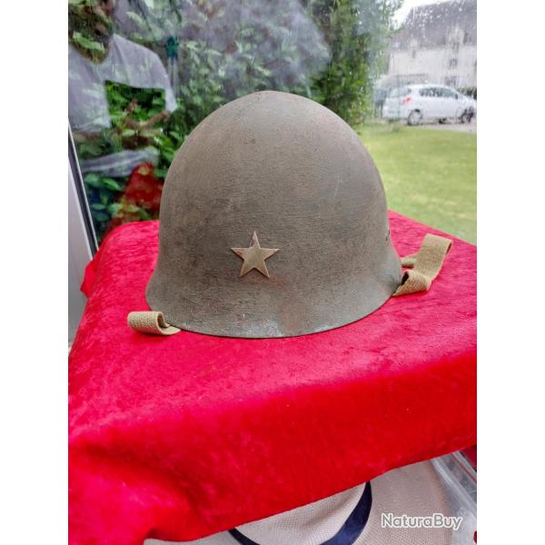 Casque japonais type 90 pour l'infanterie complet ww2