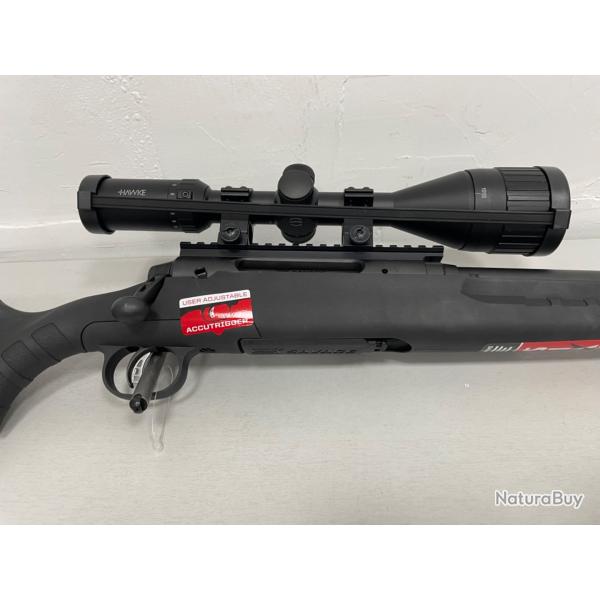 !! Wahoo !! PACK CARABINE SAVAGE CALIBRE 300BLK LUNETTE HAWKE + SILENCIEUX NIELSEN SONIC 40 COMPACT