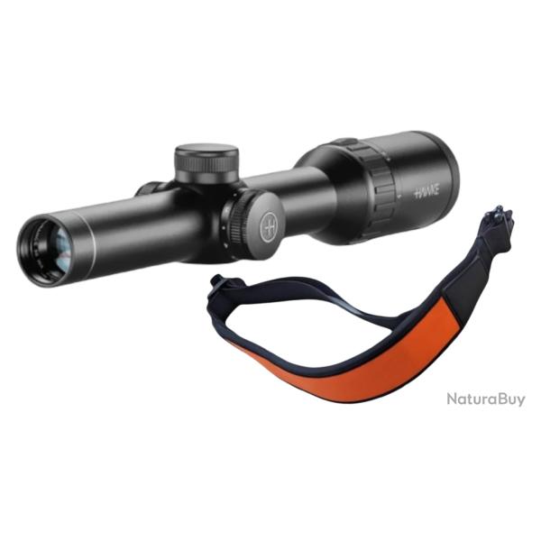 KIT - Lunette de battue Hawke Endurance 30 WA 1-4x24 et Sangle Noprne