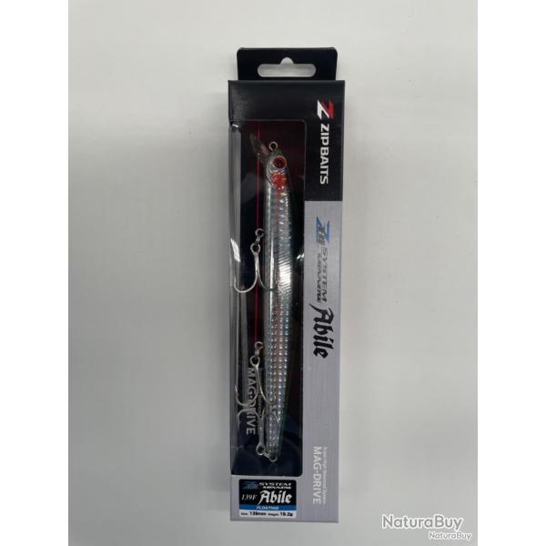 Leurre dur zip baits system minnow abile 139F col658