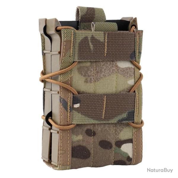 Pochette chargeur double 5,56/7,62 KEEP ACTIVITY - Multicam