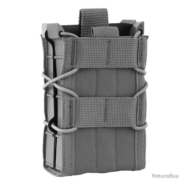 Pochette chargeur double 5,56/7,62 KEEP ACTIVITY - Gris